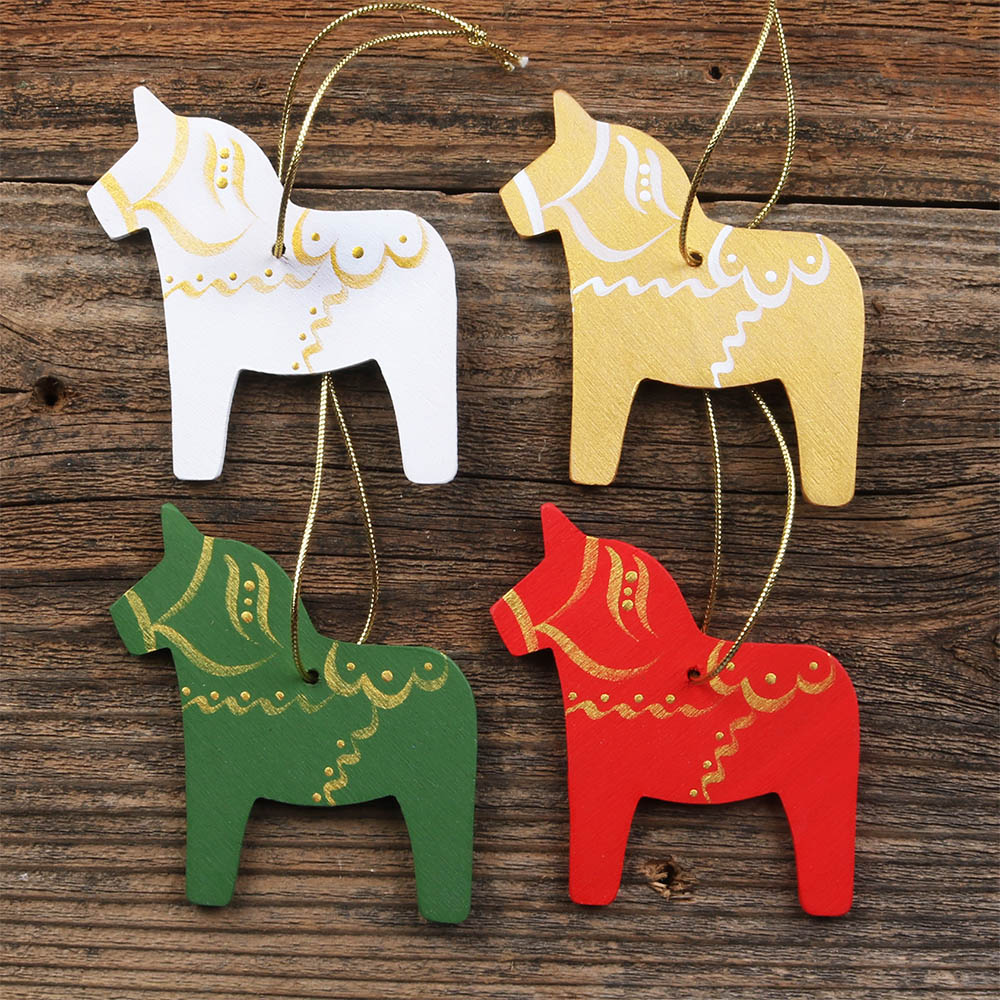 Elf With Dala Horse Ornament 5