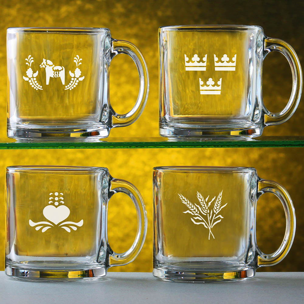 Etched Coffee Mugs Stockholm