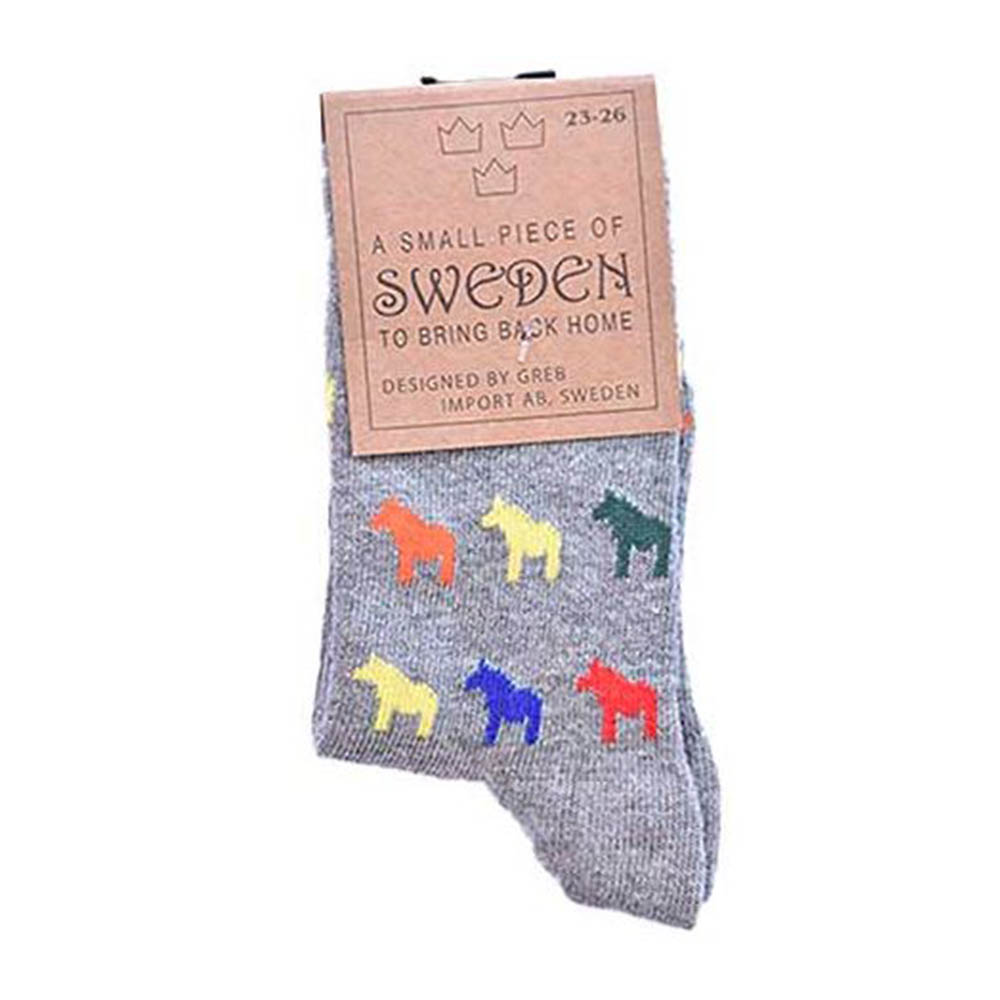 Dala Horse Socks