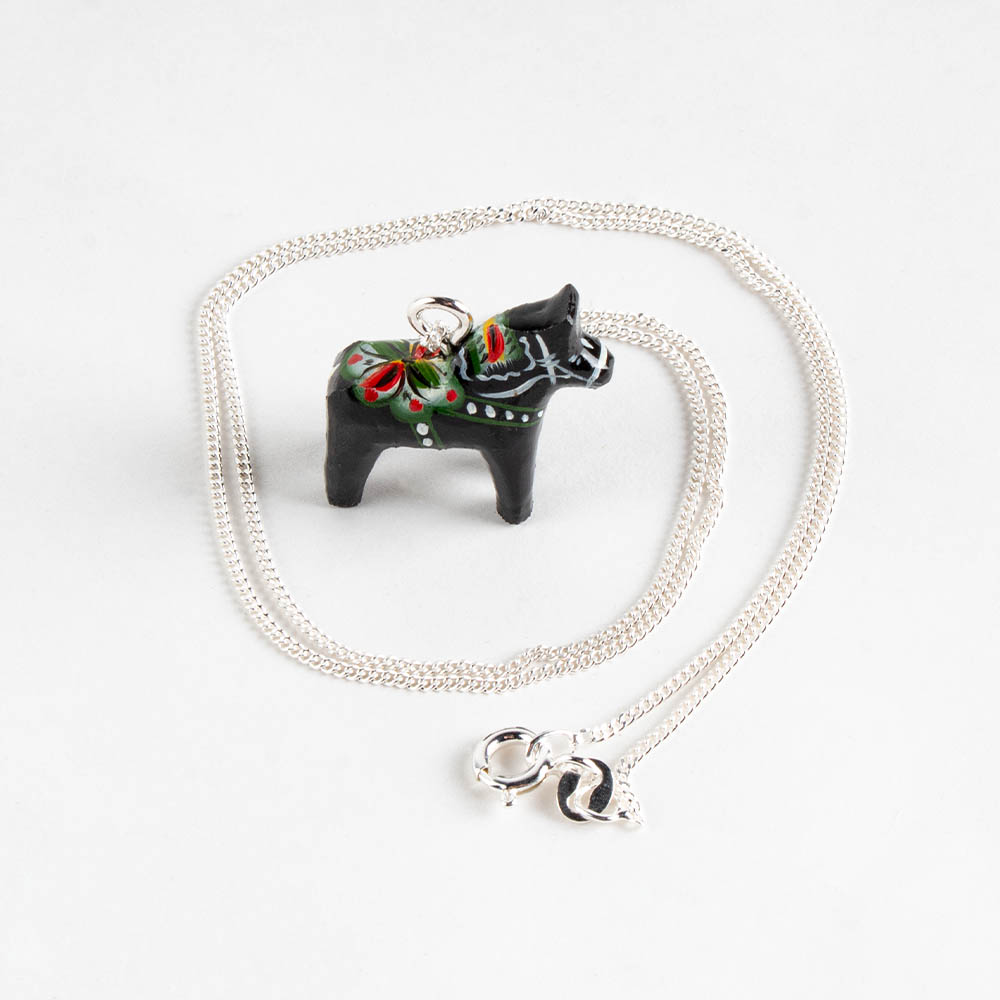 DALA Horse Pendant (classic) / Pendant Horse / Necklace Horse / Chain with popular Horse / Jewelry handmade / Christmas gift for women