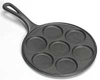 Norpro Cast Iron Swedish Plett Pancake Pan